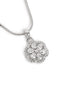 American Diamond Celeste Charm Pendant Set