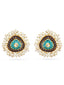 Pearl Beaded Earrings