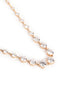 Twinkle Curve Cubic Zircon Necklace Set