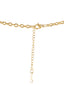 Gold Tone Heart Pendant Necklace