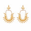 22k Gold Plated Royal Pearl Accent Kundan Earrings