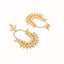 22k Gold Plated Royal Pearl Accent Kundan Earrings