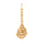 22K Gold-Plated Kundan Studded Maang Tikka Head Jewellery