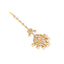 22K Gold-Plated Kundan Studded Maang Tikka Head Jewellery