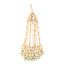 22K Gold-Plated Kundan Studded Jhumar Paasa Statement Head Jewellery