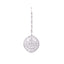 American Diamond Fern Maang Tikka