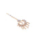 American Diamond Crescent Charm Maang Tikka