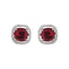 Ruby Elegance Pearl Choker