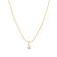 American Diamond Drop Pendant Set
