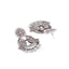 Rosy Wing Chandbali Earrings