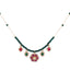 Ruby Floret Necklace Set