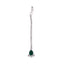 Rhodium Plated Imperial Sage Necklace Set