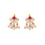 Laado Pearl Drops Top Clip Bugadi Earrings
