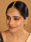22K Gold-Plated Kundan Studded Maang Tikka Head Jewellery