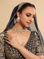 22K Gold Plated Pearl Bloom Bridal Necklace Set