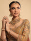 22K Gold Plated Zarvani Bridal Necklace Set
