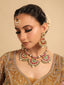 22K Gold Plated Ruhani Bridal Necklace Set