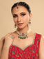 22K Gold Plated Nayaara Bridal Choker Necklace Set