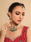 22K Gold Plated Nayaara Bridal Choker Necklace Set