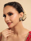 22K Gold Plated Prism Blossom Stud Earrings