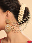 Pearl Cascade Tri Layered Ear Chain