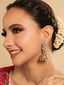 22K Gold Plated Aureate Swirl Jhumki Earrings