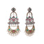 Temple Aura Chandbali Earrings