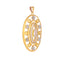 American Diamond Crown Jewel Pendant Set