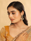 22K Gold Plated Ruby Grace Maang Tikka & Earrings Set