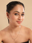 American Diamond Blissful Minimal Necklace Set