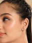 American Diamond Cleo Minimal Drop Necklace Set