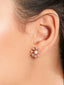 American Diamond Sunkissed Pearl Bloom Minimal Necklace Set