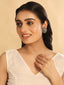 Zircon Glam Knot Stud Earrings