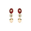 22K Gold Plated Radiant Sage Stone Kundan Necklace