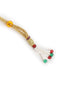 22K Gold Plated Radiant Rose Stone Kundan Necklace