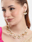 22K Gold Plated Pearl Empress Necklace Set