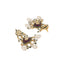 22K Gold Plated Ruby Grace Maang Tikka & Earrings Set