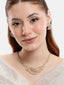 American Diamond Eterna Arc Necklace Set