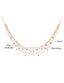 22K Gold-Plated Multiple Pearl Strings Layered Necklace