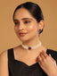 Ruby Elegance Pearl Choker
