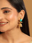 22K Gold Plated Turquoise Grace Earrings