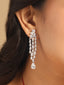 Diamond Drop Elegance Anti Tarnish Earrings