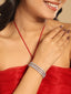 Tri-Layered Anti Tarnish Diamond Bracelet