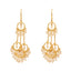 18k String of Pearls Gold Anti Tarnish Earrings