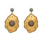 18k Gold-Plated AD Studded Anti Tarnish Contemporary Dangler Earrings