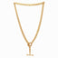 Gold-Plated Stainless Steel Chain With Toggle Lock Closure