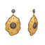18k Gold-Plated AD Studded Anti Tarnish Contemporary Dangler Earrings