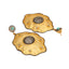 18k Gold-Plated AD Studded Anti Tarnish Contemporary Dangler Earrings