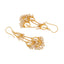 18k String of Pearls Gold Anti Tarnish Earrings