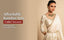 Modern Indian woman in ivory silk blouse wearing the Nuyug Garden of Heritage Kundan & Stone Necklace Set with matching jhumka earrings